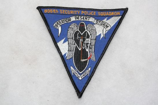 806th Security Police Squadron Patch