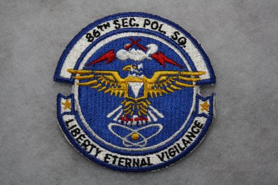 86th Security Police Squadron Patch
