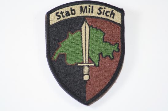 Switzerland Stab Mil Sich (MP) Subdued Patch 