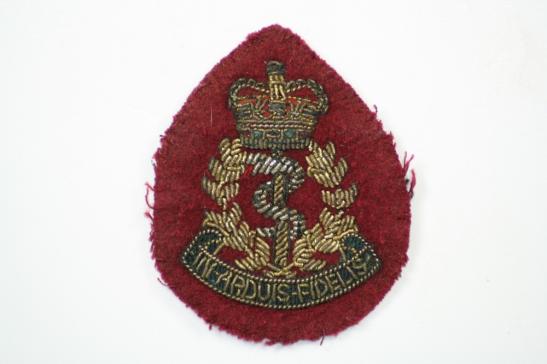 Royal Army Medical Corps Airborne Officers Cap Badge