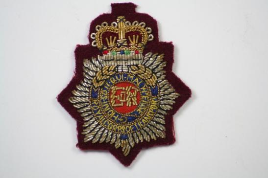 Royal Corps Transport Airborne Officers Cap Badge