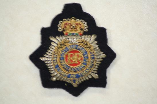 Royal Corps Transport Officers Bullion Cap Badge 