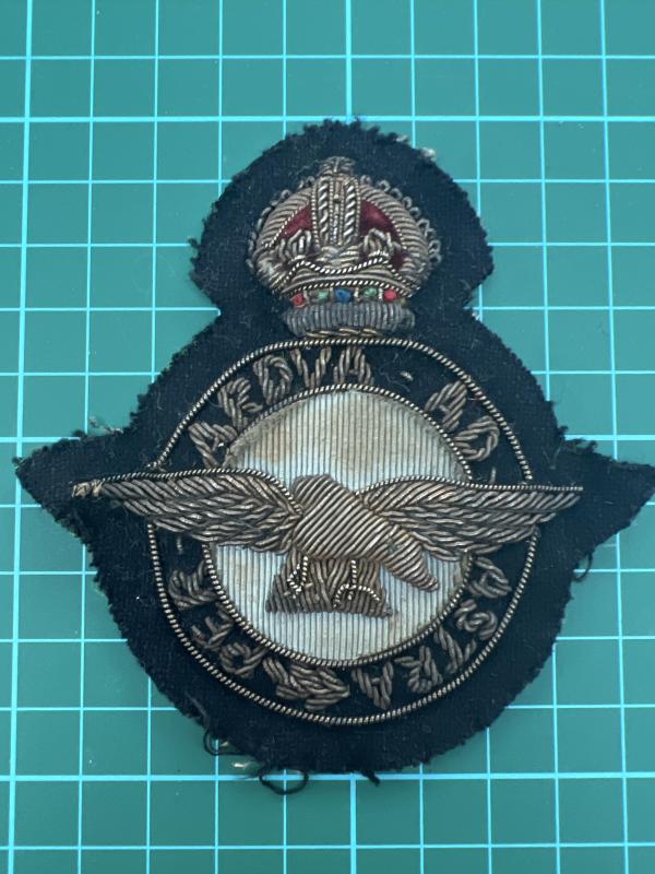 Royal Air Force kings Crown Badge Per Ardva Ad Astra