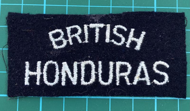 British Honduras Nationality Title for RAF