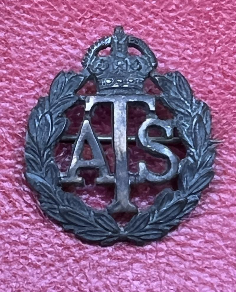 ATS OSD Collar Badge Converted To Sweetheart Brooch
