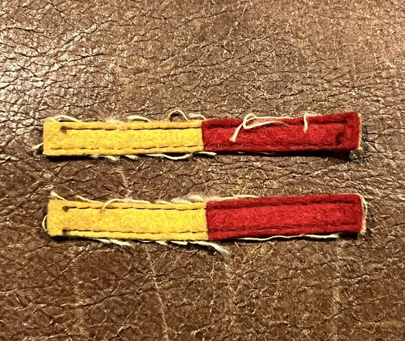 Royal Armoured Corps Arm of Service Strips Pair