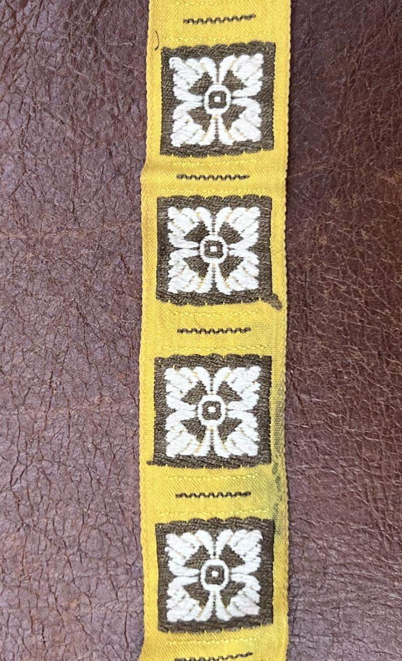 Royal Armoured Brabant weave Officers Rank Pips