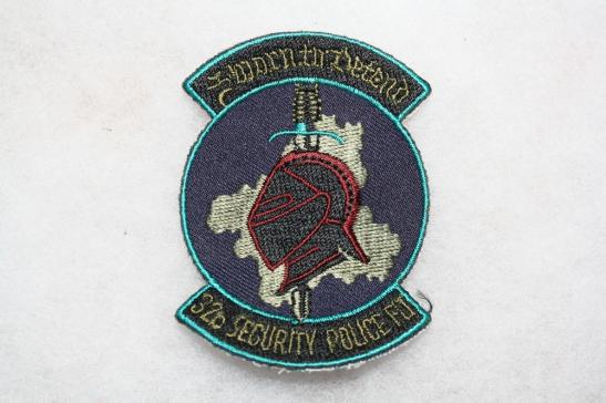 32nd Security Police Flight Patch