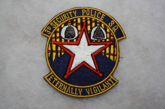 3d Security Police Squadron Patch