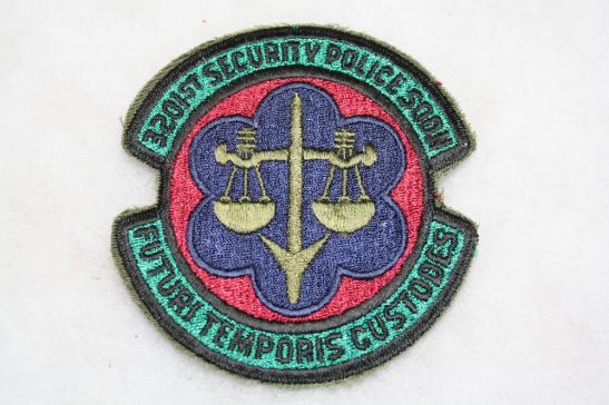 3201st Security Police Squadron Patch