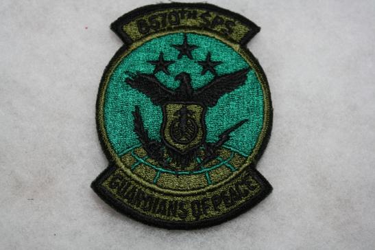 6570th Security Police Squadron Patch
