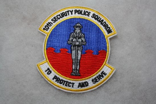 10th Security Police Squadron Patch