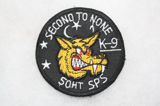 50th Security Police Squadron K9 Patch