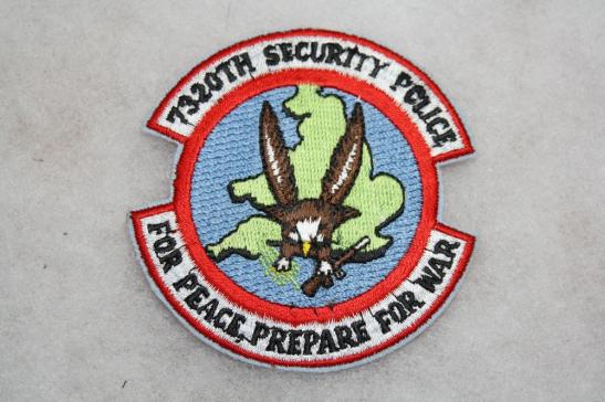 7320th Security Police Squadron Patch