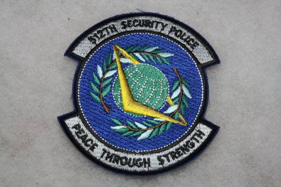 512th Security Police Squadron Patch