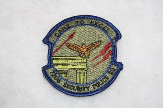 7208th Security Police Squadron Patch
