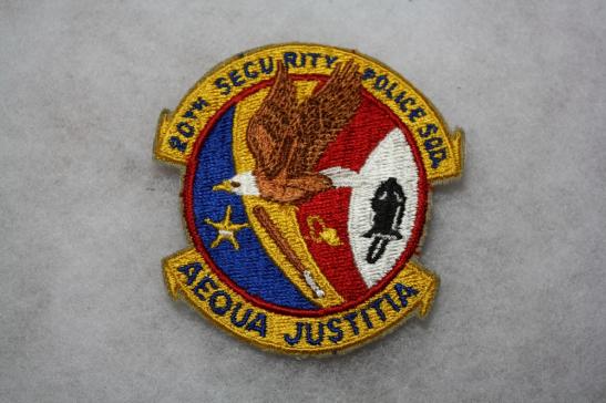 20th Security Police Squadron Patch