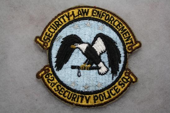 62nd Security Police Squadron Patch
