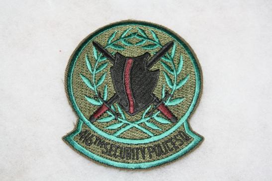 416th Security Police Squadron Patch