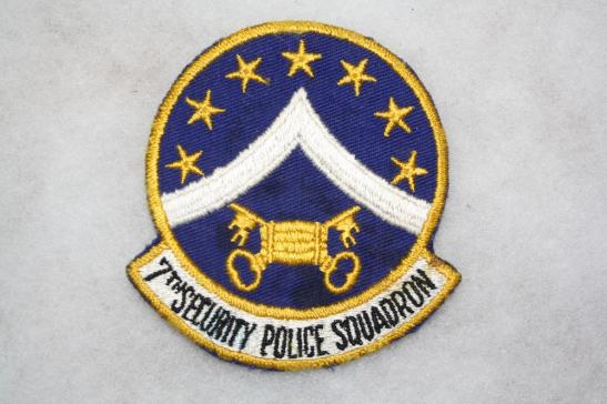 7th Security Police Squadron Patch