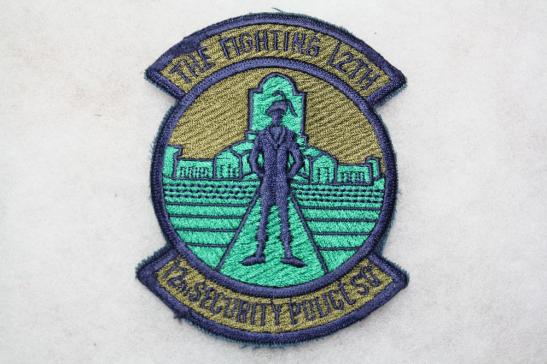 12th Security Police Squadron Patch