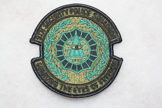 9th Security Police Squadron Patch