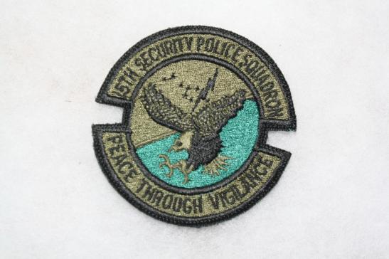 15th Security Police Squadron Patch