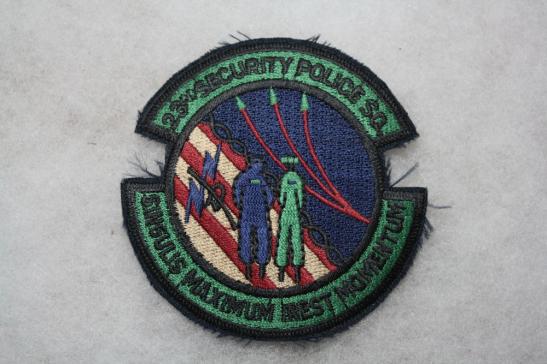 23rd Security Police Squadron Patch 