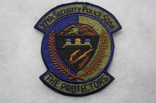 27th Security Police Squadron Patch