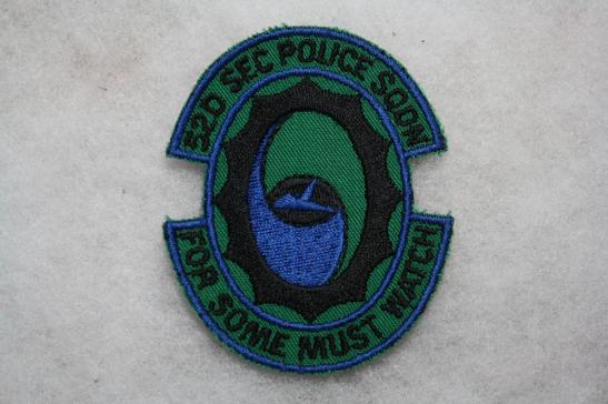 52nd Security Police Squadron Patch