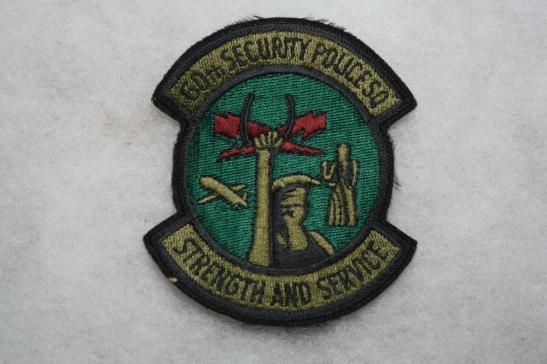 60th Security Police Squadron Patch