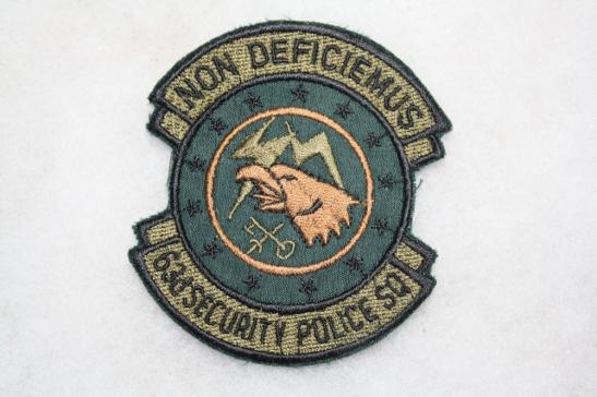 63rd Security Police Squadron Patch