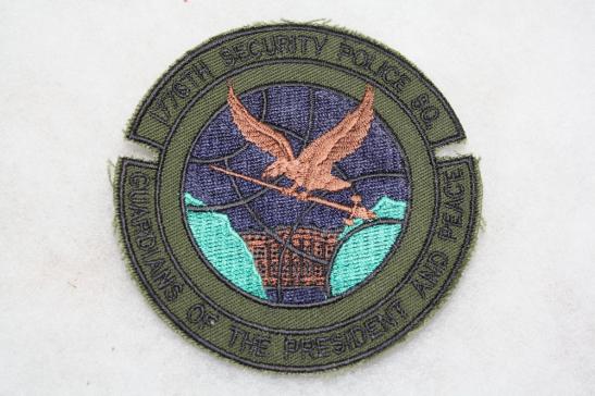 1776thSecurity Police Squadron Patch 