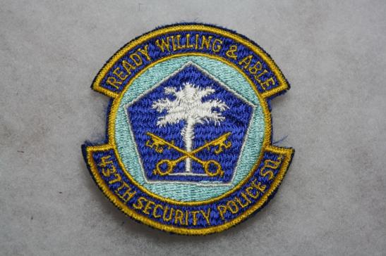 437th Security Police Squadron Patch