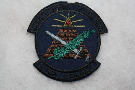 2750th Security Police Squadron Patch