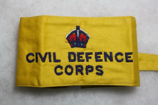 British Civil Defence Corp Armband