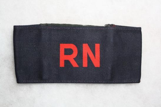 British Royal Navy Duty Armband RN Printed