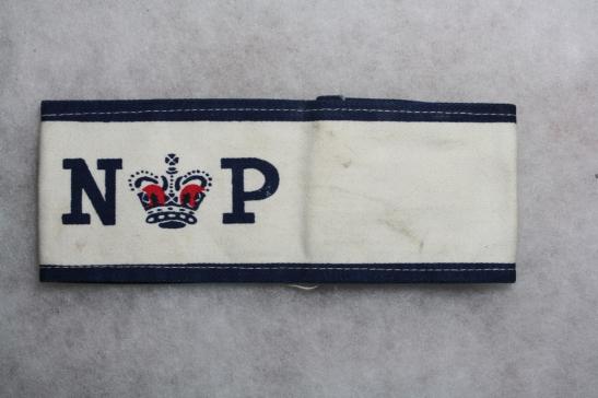 British Royal Navy Police Armband Printed 