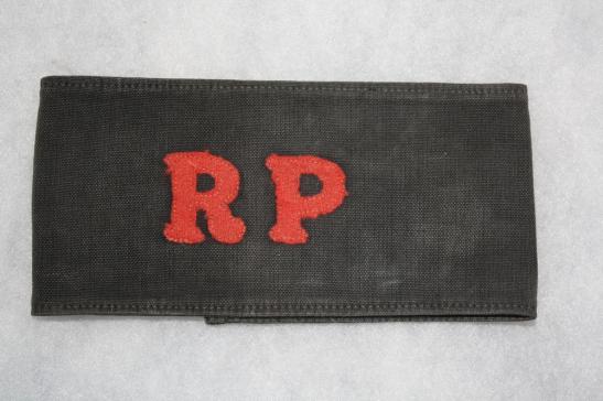 British WW2 Regimental Police Armband