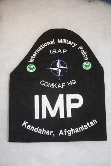 International Military Police Brassard ISAF