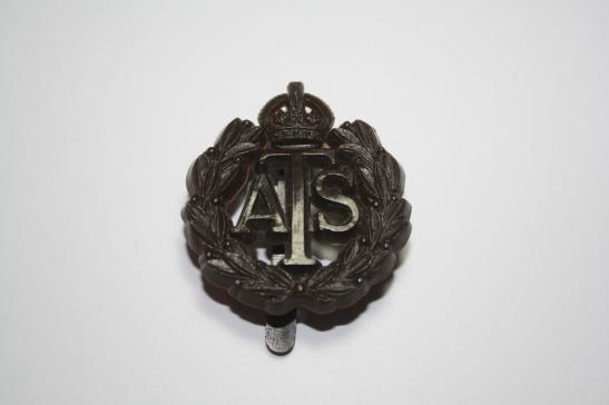 ATS WW2 Economy Plastic Cap Badge