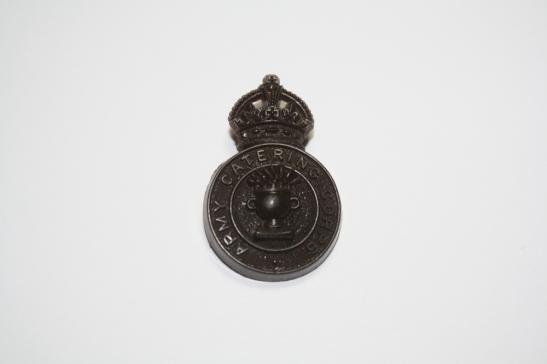 Catering Corps WW2 Economy Plastic Cap Badge