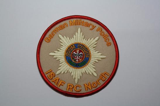 Feldjager German Military Police ISAF RC North patch