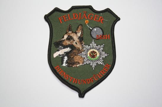 Feldjager German Military Police K9 patch Explosive Detection