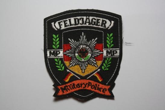 Feldjager German Military Police patch
