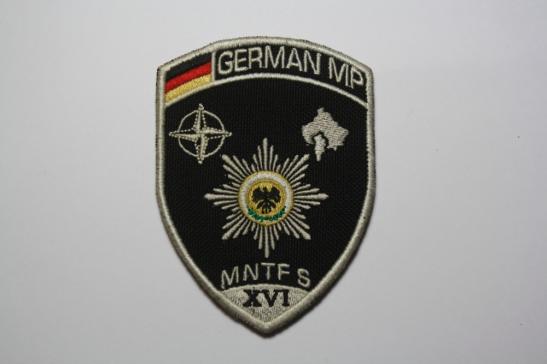 Feldjager German Military Police NATO Rotation 16 patch