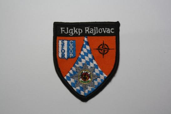 Feldjager German Military Police SFOR Rajlovac NATO patch