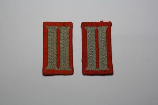 Feldjager German Military Police Collar patches