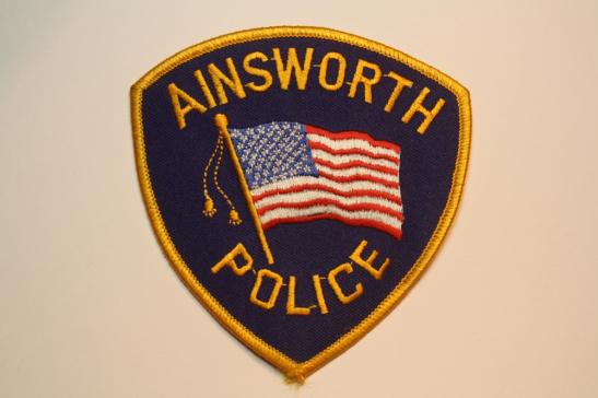 Ainsworth Police patch