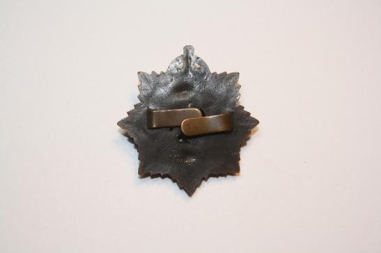 Royal Army Service  Corp WW2 Economy Plastic Cap Badge